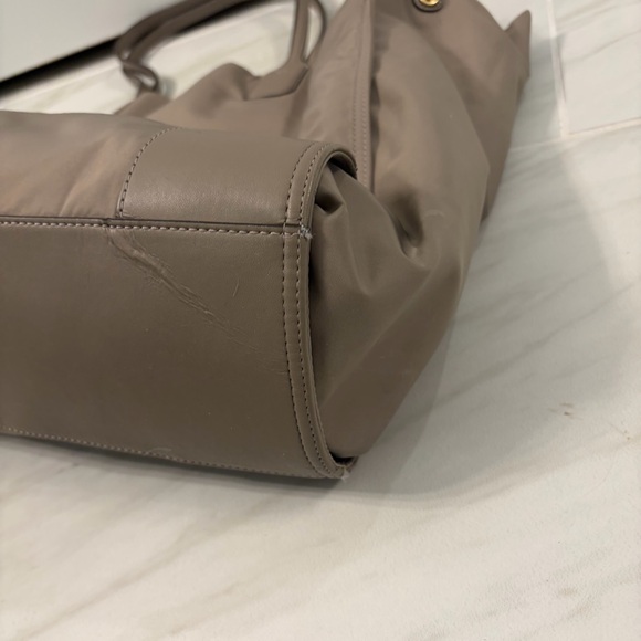 Tory Burch Taupe Tote Bag - Picture 8 of 14